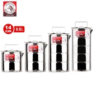 Zebra Stainless Steel 2 Tier / 3 Tier / 4 Tier / 5 Tier Tingkat Food Carrier 14cm