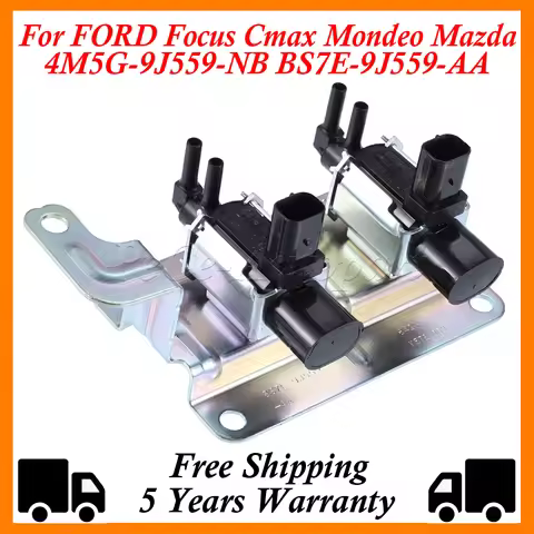 For FORD Focus Cmax Mondeo Mazda 3 5 6 CX7 Air Intake Manifold Vacuum Solenoid Valve 4M5G9J559NB 4M5