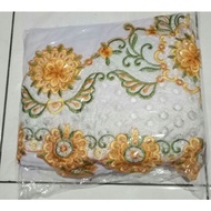 MUKENA DEWASA POTONGAN BORDIR BUNGA MURAH BERKUALITAS MUKENAH POLINO BAHAN RINGAN ADEM NYAMAN RUKUH