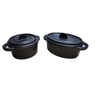 Cast Iron Mini Round Pot / Cast Iron Mini Oval Pot 生铁小圆煲,生铁小椭圆煲