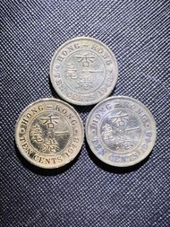 香港 1948年 喬治五世 男人頭 香港一毫 硬幣