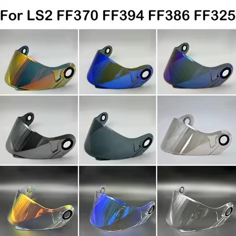 Helmet Shield for LS2 FF370 FF394 FF325 Model 8color Available Separate Helmet Visor Replacement Hel