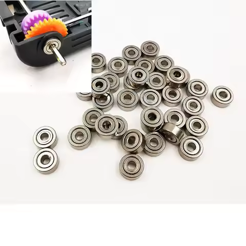 8Pcs 520/620/830/950 Ball Bearing for Tamiya Mini 4WD Car Model Chassis Guide Roller Wheel 2*5*2.5mm