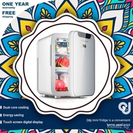 [kline]9.9 Flash DealQ&amp;J Mini Fridge 20L Portable Cooler &amp; Heater Refrigerator Available for Car and Home Cosmetic Refrigerator