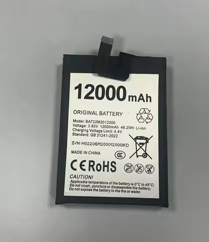 New DOOGEE S89 Pro phone BAT22M2012000 12000mah 3.85V for DOOGEE S89 Pro Smartphone battery