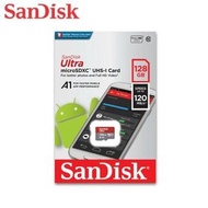 SanDisk - Ultra MicroSD 128GB 120MB/S 記憶卡 (SDSQUA4-128G-GN6MN)