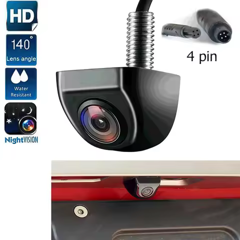 Car Punching Korean Car Camera LED Lamp Reversing Image CCD HD Rear View Monitoring Camera
