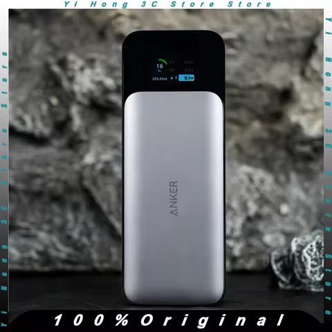 Anker Prime 737 Power Bank 24000mAh 140w PD Two-Way Fast Charger Portable External Battery Mobile Po