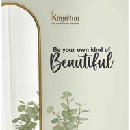 HIASAN DINDING Rumaakuu Wall Hanging Decoration Cutting "Be your Kind Own Kind Of Beautiful" Plywood