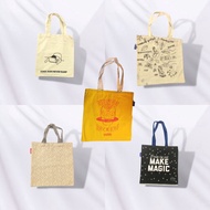 Korean Shoulder Bag Canvas Bag Shopping Large-capacity Bag Shoulder Portable Wild Large-capacity Tot