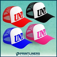 UND Undrafted Net Cap Trucker Cap for Unisex