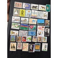 Special13 Ireland genuine postage stamps 38 different mixed used