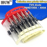 10PCS P6KE100A 100A P6KE150A 150A P6KE160A 160A P6KE180A 180A P6KE200A 200A P6KE220A 220A P6KE250A 2