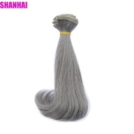 SHANHAI BJD SD Doll Hair, Soft Silk Chemical Fiber Doll Chemical Fiber Wig, Fiber Wig BJD Doll Color