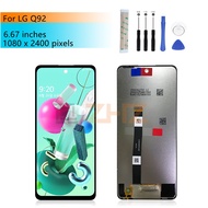 LCD For LG Q92 5G LM-Q920N Display Premium Quality Touch Screen Replacement Parts Mobile Phones Repair Free Tools