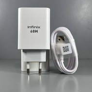 Charger Casan INFINIX 68W type c original infinix 100%