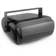Pyle Durable Universal Marine Stereo Cover - Water Resistant Boat Radio Protector Shield with Flip-U