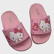 台灣製Hello Kitty拖鞋-粉色 (K044-2) 兒童拖鞋 女童鞋 涼鞋 室內鞋 拖鞋 台灣製 三麗鷗 HELLO KITTY SANRIO
