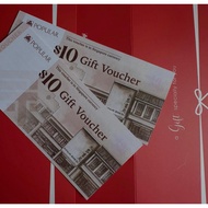 Popular gift voucher value $120 SGD
