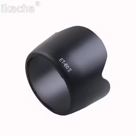 10pcs Camera ET 60 II Lens Hood ET-60 II For Canon EF 75-300MM F/4-5.6 III EF-S 55-250MM F/4-5.6 IS