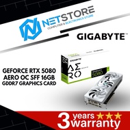 GIGABYTE GeForce RTX 5080 AERO OC SFF 16GB GDDR7 GRAPHICS CARD - GV-N5080AERO OC-16GD