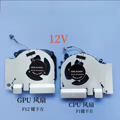 CPU GPU Fan for 15.6 Game Notebook GTX 1060 6G 2019 RTX 2060 GTX 1660 Ti