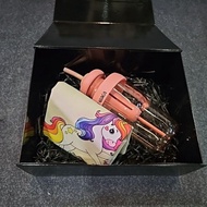 Gift Set Unicorn Bottle and tote bag