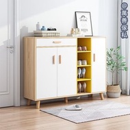 北歐 大容量實木鞋櫃/鞋架/入戶玄關櫃/M204
