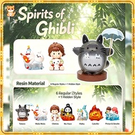 Cartoon elves totoro cute doll blind box set figure toys forest totoro room desk decoration ornament