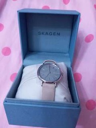 正品 Skagen 皮革手錶 女裝錶 watch 皮帶