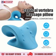 [Sg seller] Neck Massager Pillow Neck Stretcher C Shape V Shape Pillow Cervical Traction Massager Fo