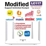 LC117 Modified Unlock Modem Wireless Router Wifi Router 4G LTE CPE MOD | Sim Card Wifi Router 路由器