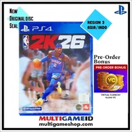 PS4 NBA 2K26 Region 3 English