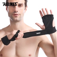 Găng Tay Tập Gym Hở Ngón Aolikes A-117 Găng Tay Tập Gym Thể Thao Nam Nữ Cao Cấp Chính Hãng