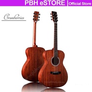 Cranberries Premium Full Solid Mahogany Body Acoustic Guitar 40 inch / Gitar Akustik