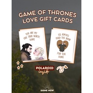 [CUSTOMIZABLE] Game of Thrones Birthday Card Gift Idea | Personalized Hodor Jamie Lannister Brienne