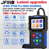2 in 1 JFIND JF700 PRO Car OBD2 Scanner BATTERY Performance Testing for Honda Yamaha Motor Engine Fa