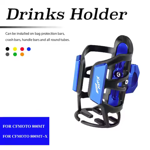 FOR CFMOTO 800MT 800-MT 800MTX 800MT-X 800 MT MT-800 Motorcycle CNC Beverage Water Bottle Cage Drink