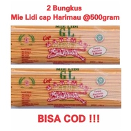 GLENFIF 2 Pcs Mie Lidi Mentah cap Harimau 500 gram Gomak Khas Medan BISA COD