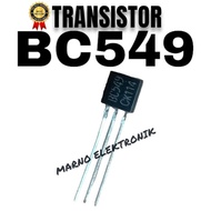 TRANSISTOR TR BC549 BC 549 BC-549 ORIGINAL ORIGINAL Mamu