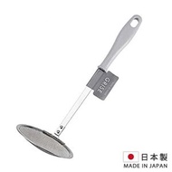 ECHO - 不銹鋼隔油網 隔渣篩 炸物漏油勺 過濾油脂撇殘渣瀝油網 火鍋撈網 [日本製]
