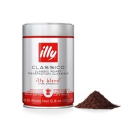 Coffee & Espresso Illy Classico Ground Moka Coffee Medium Roast 100% Arabica Bean Signature Italian 
