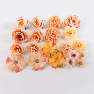 20 Piece Artificial Flower Headpiece Home Decoration Wedding Flowers Wedding Garland DIY Wedding Par