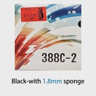 Dawei 388C-2 OX 1.2/1.5/1.8mm Table Tennis Rubber Long Pips Raw Rubber Ping Pong Rubber for Table Te