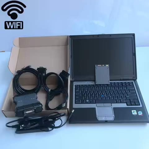 Mb Star c6 PRO Multiplexer Wifi with Doip Diagnostic Tool Software Ssd 480gb Laptop d630 4g Windows 