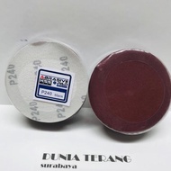 Amplas Bulat Velcro Hss 4In - Kertas Gosok Tempel Gerinda 4 Sanding