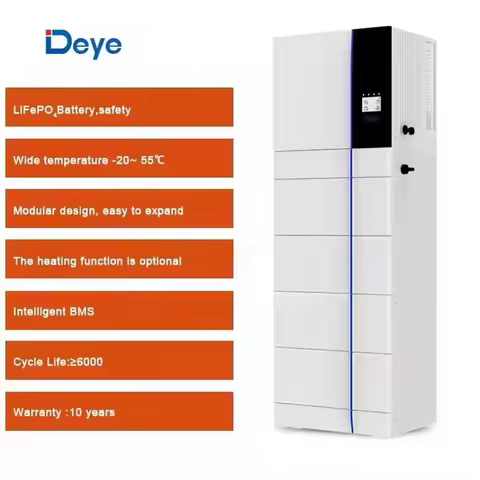 Deye ESS GB-SL 10kwh All In One LiFePO4 High voltage Energy Storage Battery BMS 3 Phase hybrid inver