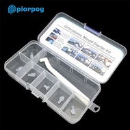 GULPOOE 1Box Dental Mould Starter Kit MINI Orthodontic Accessories Injection Mould Bracket Lingual B
