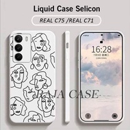Macaron Motif SoftCase REALME C71 C75 C73 - Latest HandPhone Casing - REALME C75 C71 - [M05]