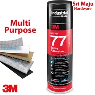 MAJU 3M Super 77 Spray Adhesive Multi Purpose Aerosol Spray Glue Strong Bond Gam 375g 475g